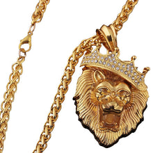 Load image into Gallery viewer, Lion King Crown Necklace

