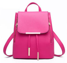 Charger l&#39;image dans la galerie, Chaste Absolute Woman PU Leather Backpack
