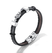 Load image into Gallery viewer, Joined Hearts Steel Bracelet
