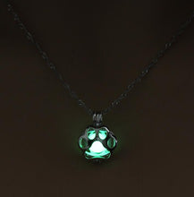 Load image into Gallery viewer, Luminous Paw Pendant Necklace
