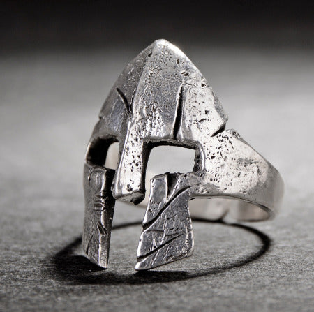 Spartan Helmet Ring