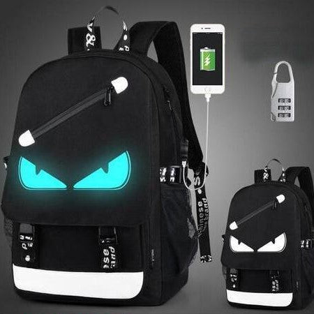 Glow Design Usb Charging Backpack
