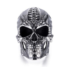 Load image into Gallery viewer, Stainless Steel Skull Ring
