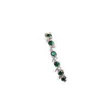Load image into Gallery viewer, Emerald Type Zircon Bracelet
